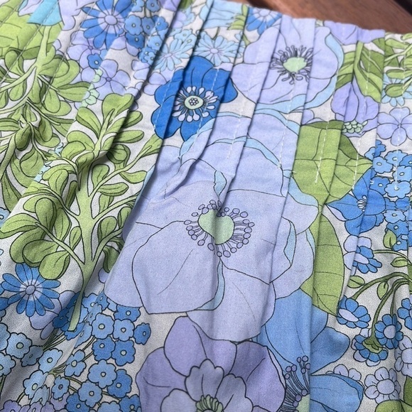 ⚡️Mango floral print high rise cotton shorts - size 2 - Picture 8 of 12